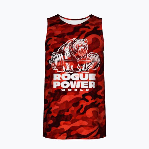 Tank Top Rogue Power Red Camo