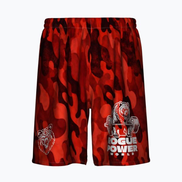 Spodenki Sportowe Rogue Power Red Camo