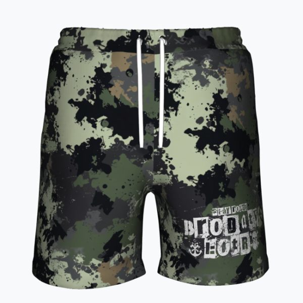 Męskie szorty Brodaty Łotr Stay Rogue Camo