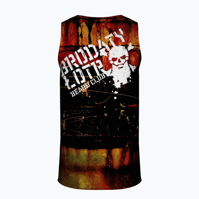 TankTop Brodaty Łotr Paint It Black - obrazek 2