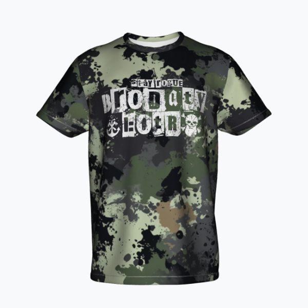 Koszulka męska Brodaty Łotr Stay Rogue Camo